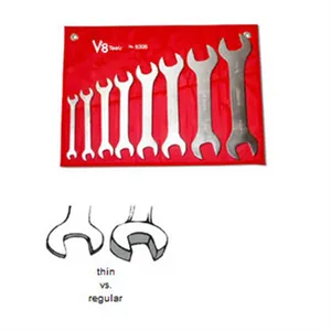V-8 Tools 8PC SUPER THIN 1365978 