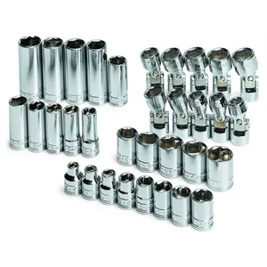S-K Hand Tools SOCKET SET FLEX 1337100 