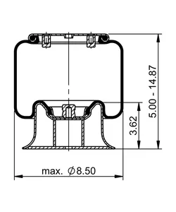 Automann Air Spring Roll 941150 
