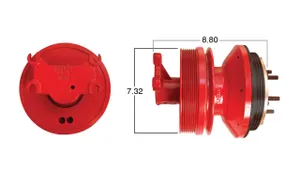 Kit Masters Reman Fan Clutch 964446 