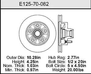 Bendix ROTOR 451054 