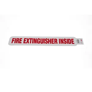 Armada Heavy Duty Fire Extinguisher Inside Truck Decals. 2 x 12 1745514 