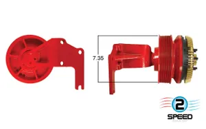 Kit Masters Reman Fan Clutch 3022971 