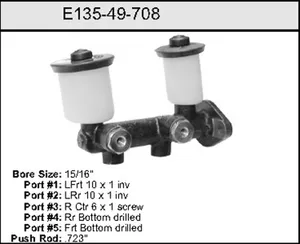 Bendix MASTER CYLINDER 444438 