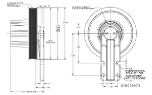 Kit Masters FAN HUB ASSY 2991539 