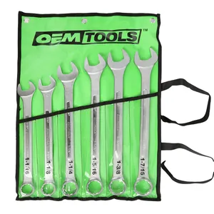 Great Neck Saw 6 Pc SAE Jumbo Combination Wrench Set 1982105 