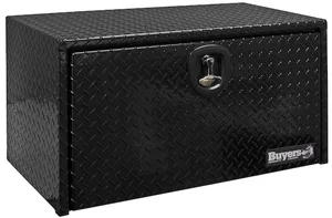 Buyers Products TOOLBOX ALUMINUM 18X18X30 BLK PDR COAT 1574222 