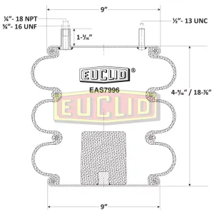 Euclid Air Spring 6351400 
