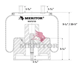Meritor Air Spring 2738127 
