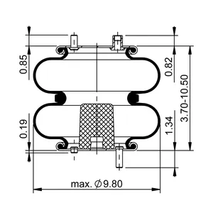ContiTech Air Spring / 2B9-611 6856898 