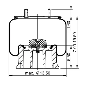 ContiTech Air Spring / 9277 6855562 
