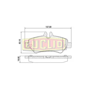 Meritor DISC PAD SET 766358 