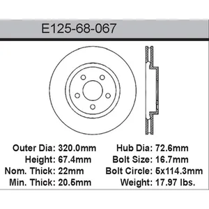 Bendix ROTOR 452820 
