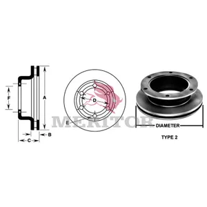 Meritor ROTOR 782752 