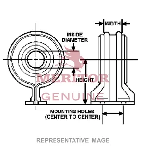 Meritor Support Brkt 769572 