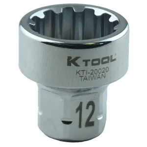 K-Tool International SPLINE SOCKET 1 1273208 