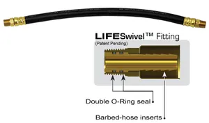 Tectran HOSE ASSEMBLY, AIR BRAKE, DUAL LIFE SWVL 237236 
