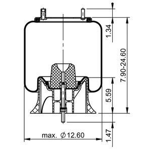 ContiTech Air Spring / 9 10-19 P 809 CT 6854586 