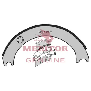 Meritor New Lined Shoe 2743605 