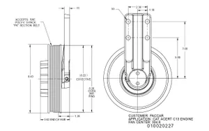 Kit Masters FAN HUB ASSY 2991548 