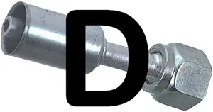 TruckAir Fitting Alum BL Std - Fem OR 1878502 