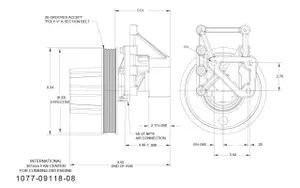 Kit Masters FAN HUB ASSY 3003261 