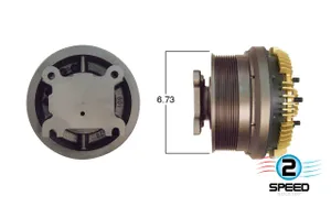 Kit Masters Reman Fan Clutch 3021229 