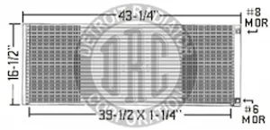 Detroit Radiator Ac Condensers 1439388 