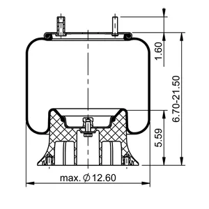 ContiTech Air Spring / 1R12-066 / 9083 6854628 
