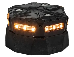 Buyers Products LIGHT STROBE 18 LED AMBER 12VDC MAG 1575140 