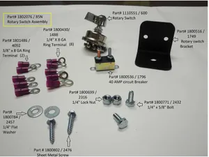 Donovan ROTARY SWITCH k 1102839 