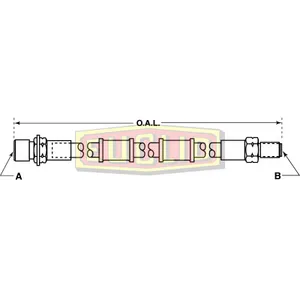 Euclid Hydraulic Hose 1066036 