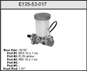 Bendix MASTER CYLINDER 451542 
