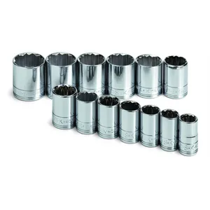 S-K Hand Tools SOCKET SET 1/2I 1325078 