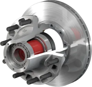 Conmet Aluminum PreSet Hub/Rotor TN Trailer Hub 464368 