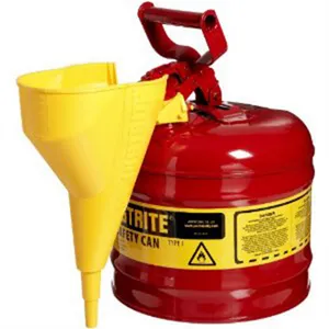 Justrite Mfg. Co. RED SAFETY CAN 1245330 