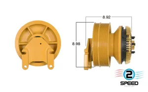 Kit Masters Reman Fan Clutch 3022211 