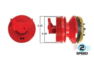 Kit Masters Reman Fan Clutch 3021803 