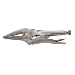 Great Neck Saw 9 Inch Long Nose Locking Pliers 1982900 