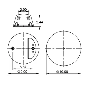 ContiTech Air Spring / 9 10L-17.5 P808 6854988 
