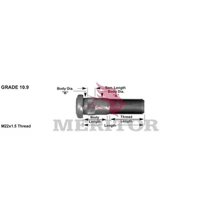 Meritor Stud 2731088 