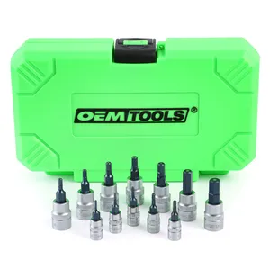 Great Neck Saw 12 Piece SAE Magnetic Hex Bit Socket Set 1986006 