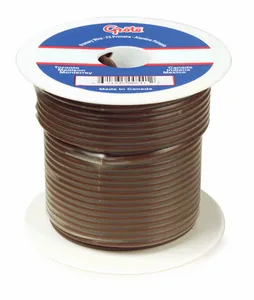 Grote Primary Wire 14 Gauge Brown 1000 Ft Spool 370192 