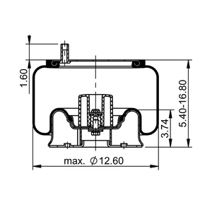 ContiTech Air Spring / 1R13-119 / 9270 6853544 