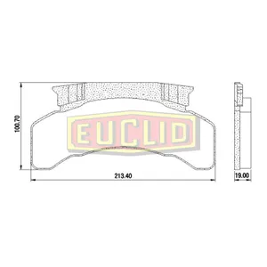 Meritor DISC PAD SET 764396 