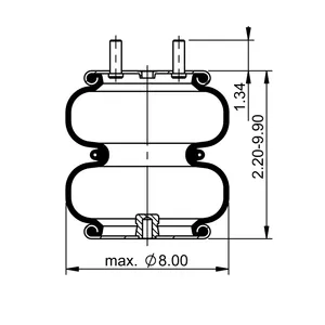 ContiTech Air Spring / 7505 6856108 