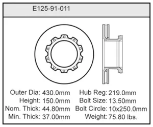 Bendix Rotor 2684120 