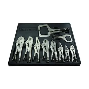K-Tool International LOCKING PLIERS SET 10PCS 1274180 