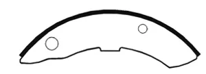 Haldex Brake Shoe New - 6 2111029 