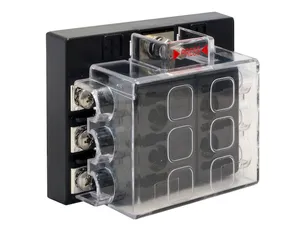 Buyers Products FUSE BLOCK 6 WAY W COVER 1574320 